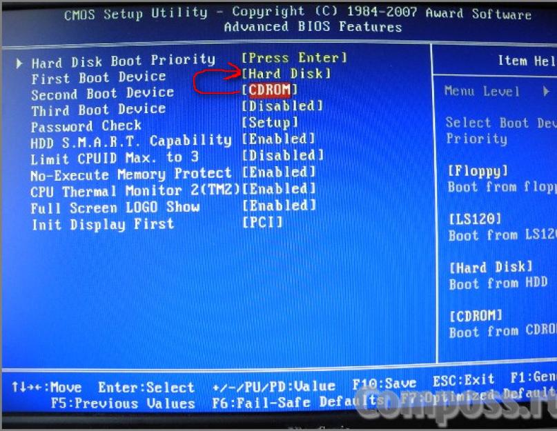 Пошаговая инструкция установки Windows XP. Установка Windows XP с диска Как установить виндовс хр на старый компьютер